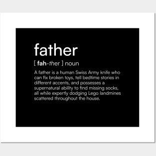 Father definition Posters and Art